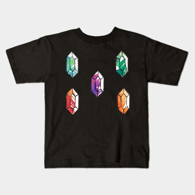 New and shiny rupees Kids T-Shirt by Schpog